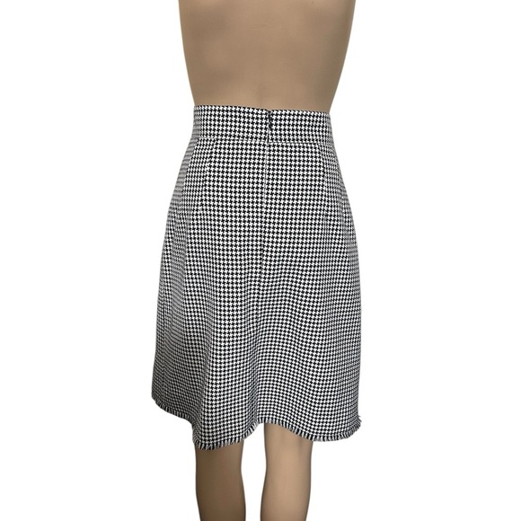 Akris Punto Black and White Midi Skirt - Picture 3 of 6